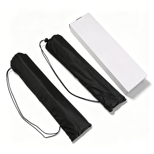 2 Pack 66" Aluminum Easel Stand for Signs & Painting, Black