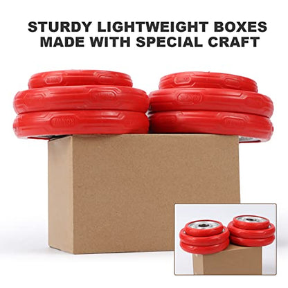CRUGLA 40 Packs 6x4x3 Shipping Boxes, Brown Mailing Boxes - size: 6x4x3 Inch