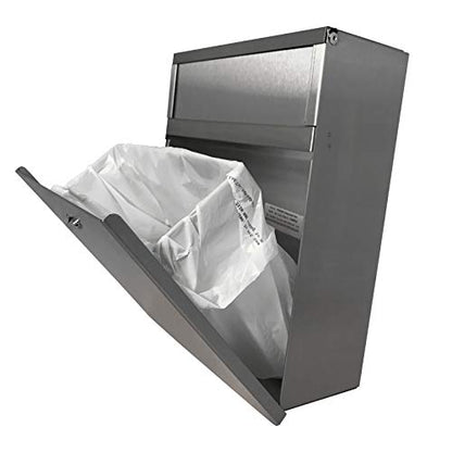 S.A.C. Sanitary Napkin Disposal Receptacle - Made in the U.S.A.