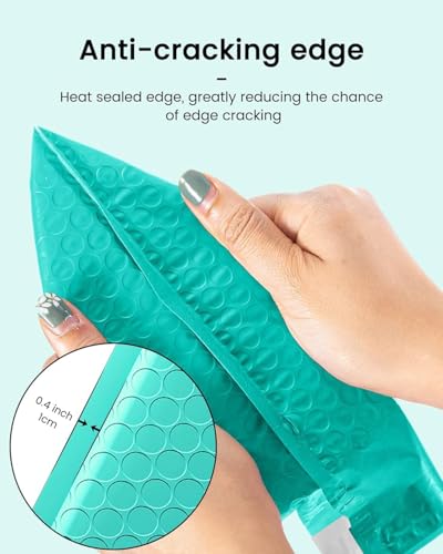 GSSUSA Teal Bubble Mailers 6x9 Small Padded Envelopes 3000 Pack Self-Seal - color: Teal, size: 6x10 3000pc