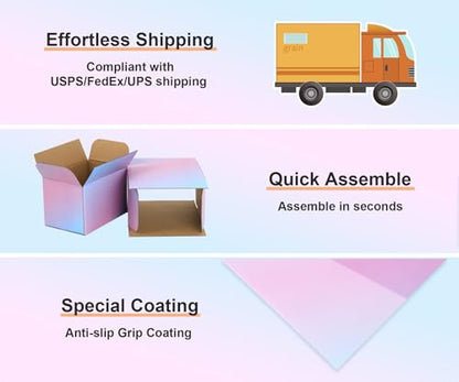 8x8x4 Medium Shipping Boxes, 30 Pack Purple Cardboard Mailer Box, Gift Boxes for Packaging Small Business - color: Purple Gradient, size: 8x8x4 in