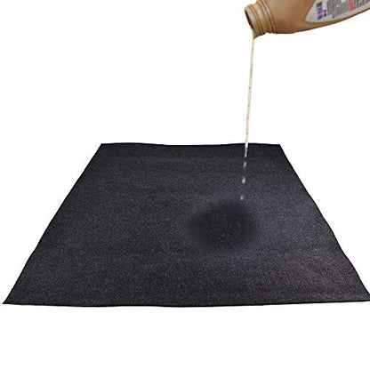 Oil Spill Mat,Absorbent Oil Mat Reusable Washable,Contains Liquids, Protects Driveway Surface,Garage or Shop,Parking,Floor(36inches x 72inches) - size: 36" x 72"