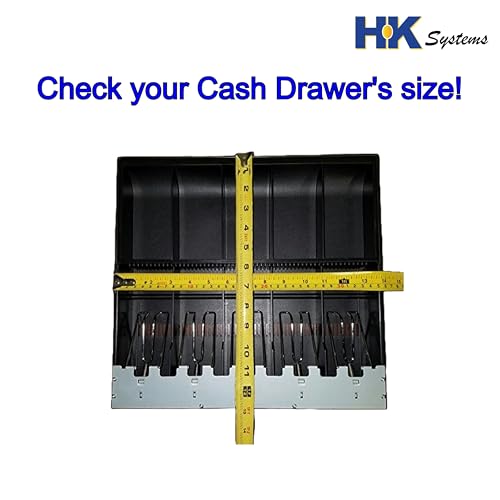 ONLY FOR HK SYSTEMS and won’t fit other cash drawers! HK SYSTEM’s Till/Tray for 16" POS Cash Drawer and Push Cash Drawers - size: 02. For 16" 5B/5C