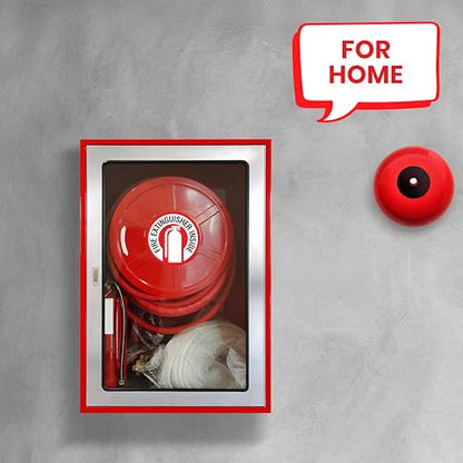 15 x Fire Extinguisher Inside Sticker | 3 x 3 Inch Vinyl Fire Extinguisher Inside Sign | UV-resistant Fire Extinguisher Sticker | Fire Extinguisher Signs for Business