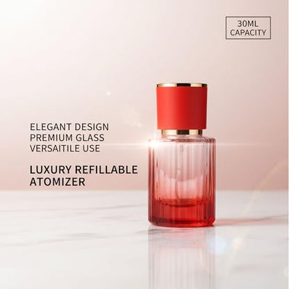 DAYUMKOU 6 Pack Empty Perfume Glass Bottle, 30ml - size: 6pcs