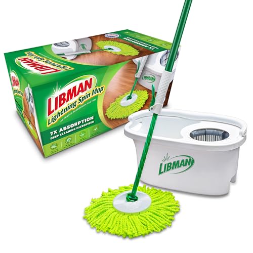 Libman Lightning Spin Mop System with Bucket & Wringer - style: Spin Mop