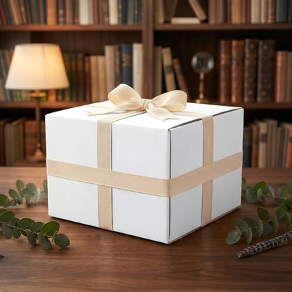 CRUGLA 12x12x6 Shipping Boxes 15 Pack, White Corrugated Cardboard Boxes with Side-Lock and Pre-Applied Double-Sided Tape, Easy Assemble Packing Mailer Boxes for Small Business Shipping - size: 12x12x6 Inch 15 Pack