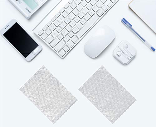200 Pack 4x6 Inch Bubble Cushion Wrap Bags for Shipping Packing Small Clear Bubble Out Pouches Double Walled Bubble Cushioning Bags for Moving Storage - size: 4x6 Inch
