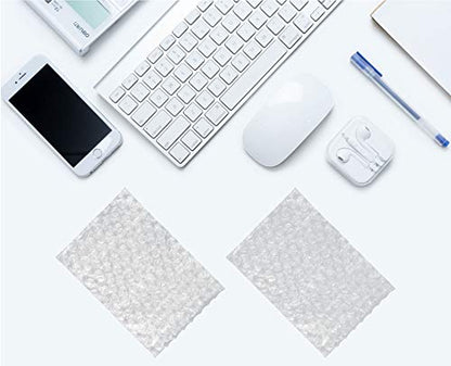 200 Pack 4x6 Inch Bubble Cushion Wrap Bags for Shipping Packing Small Clear Bubble Out Pouches Double Walled Bubble Cushioning Bags for Moving Storage - size: 4x6 Inch