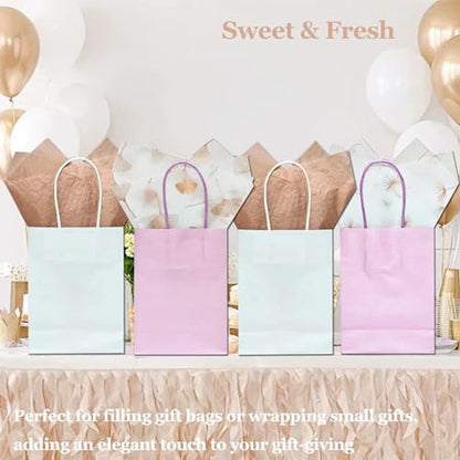 30 Sheets Rose Gold Tissue Paper for Gift Bags, Metallic Ginkgo Leaves Dandelion Gift Wrapping Tissue Paper Bulk, Elegant Art Tissue for Graduation, Birthday Party Weddings,19.7x13.8inch - color: Ginkgo Leaf 30P