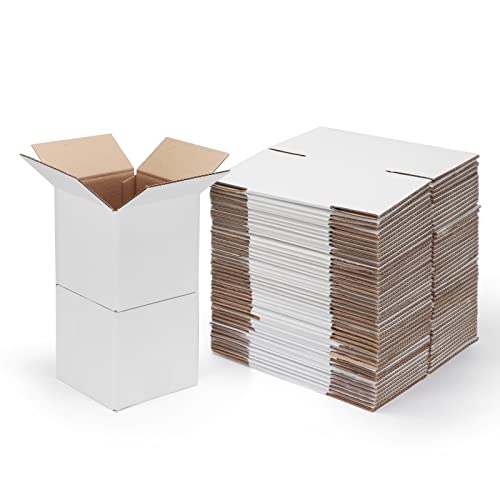 40 Pack Small Shipping Boxes 6x6x6 Inches - size: 6x6x6