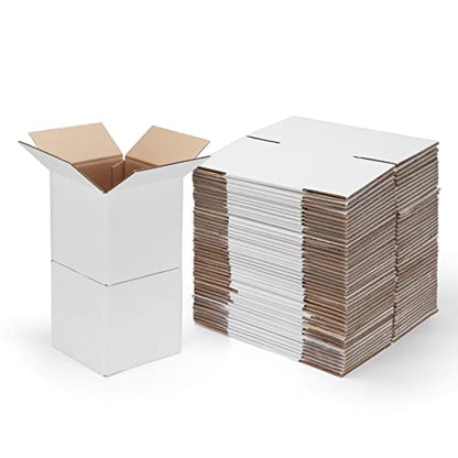 40 Pack Small Shipping Boxes 6x6x6 Inches - size: 6x6x6