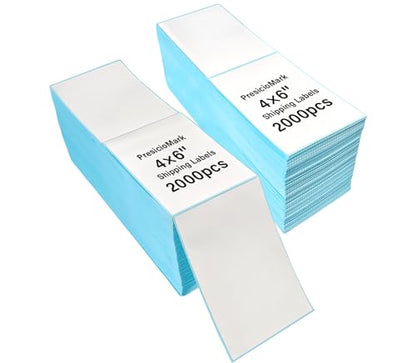 4"×6" Thermal Shipping Labels 4000 Labels for Mailing Labels/ 2 Stacks - size: 2 Stacks | 4000 Labels, style: Fold