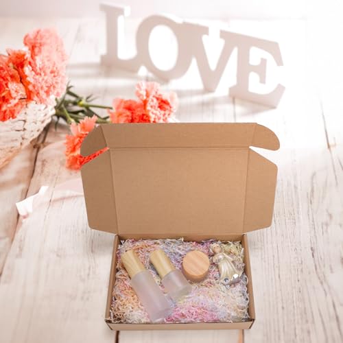 PHAREGE 6 Pack 9x6x2 inch Small Shipping Boxes, Brown Mailing Boxes - color: Brown, size: 9x6x2 inch 6 Pack