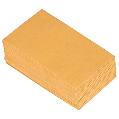 JAM PAPER #3 Coin Business Commercial Envelopes with Peel and Seal Closure - 2 1/2 x 4 1/4 - Brown Kraft Manila - 100/Pack - color: Brown Kraft Manila, size: 2.5 x 4.25 in Coin