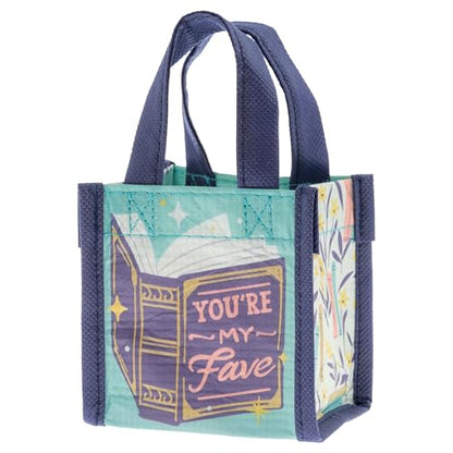 Karma Tiny Reusable Gift Bags, Tote Bag and Gift Bag with Handles, Perfect for Birthday Gifts and Party Bags RPET 1 Hedgehog - color: Books