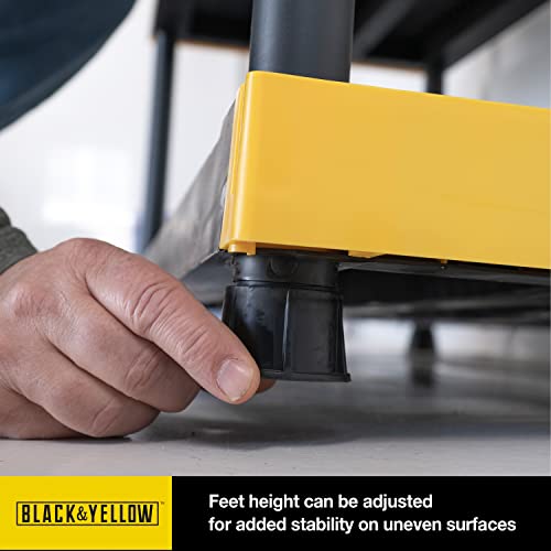 CX Heavy Duty 4-Tier Garage Storage Shelves + 4-pack 27-Gallon Bins & Lids - style: Shelf + 27 Gallon Container (4-Pack)
