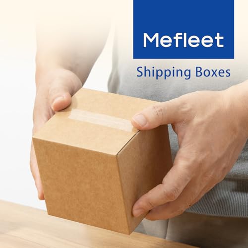 Mefleet 4x4x4" Shipping Boxes 50 Pack Small Corrugated Cardboard Box Brown - size: 4x4x4 inches (50 Pack)