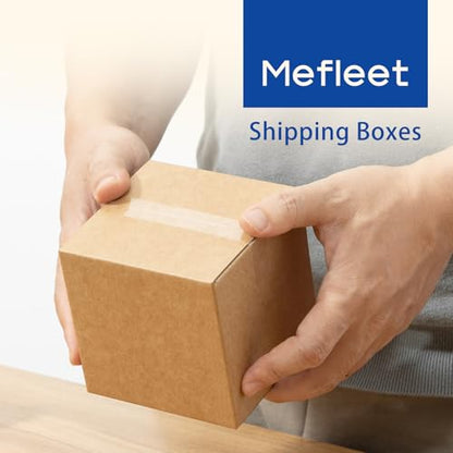 Mefleet 4x4x4" Shipping Boxes 50 Pack Small Corrugated Cardboard Box Brown - size: 4x4x4 inches (50 Pack)