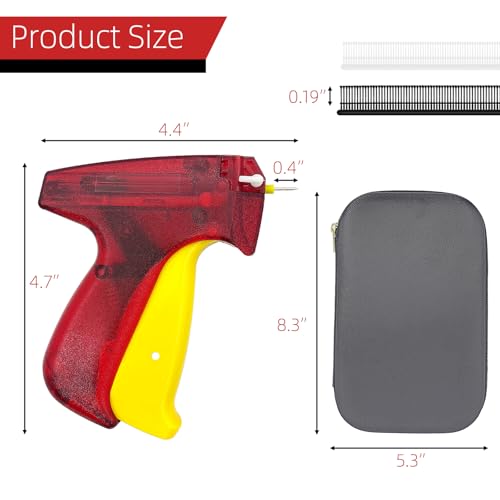6323pcs Quick Clothing Fixer Kit Stitch Tagging Gun