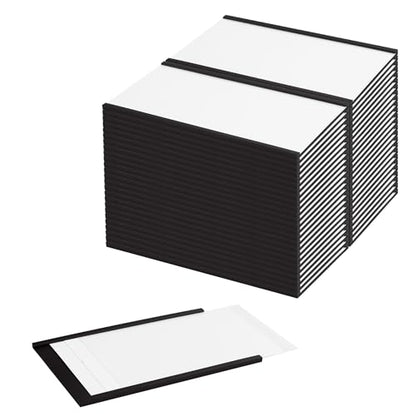 LLPT Magnetic Label Holder 5" x 3" 50 Packs C Channel, ROHS Certified NBR - size: 5" x 3" 50 Packs