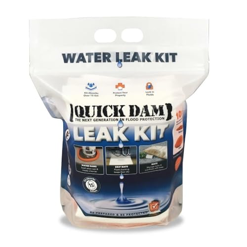 Quick Dam WU-KIT Indoor Flood Control Leak Kit