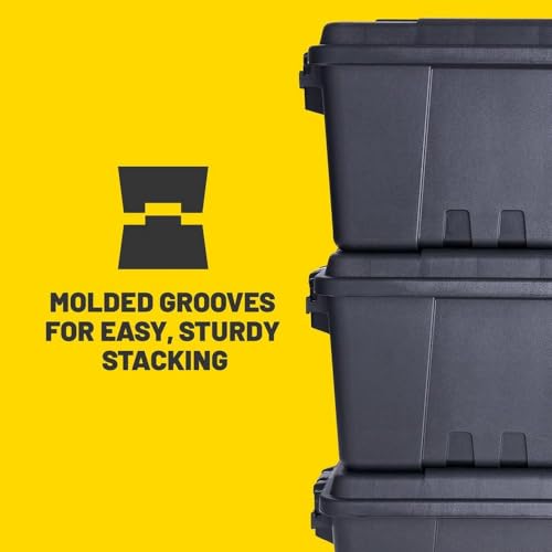Plano Storage Trunks - color: Blaze Orange, style: Large - 1 pack