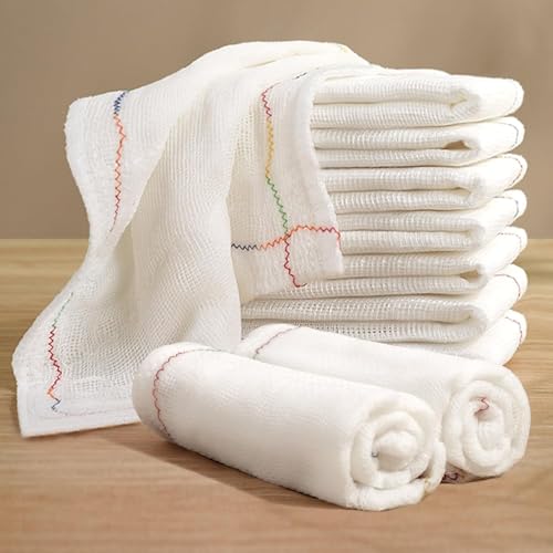 JOYMOOP Microfiber Cleaning Cloth, 20 Piece Set, Medium, White - color: S