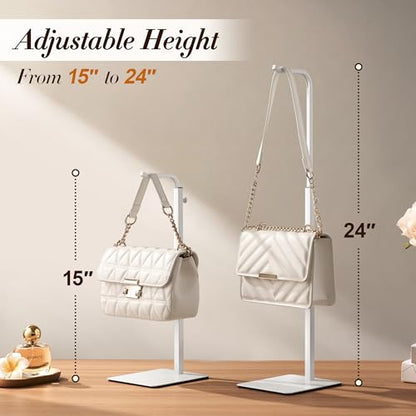 pickpiff 3-Pack Adjustable Table Banner Stands & Purse Holders, White - color: White, size: 3 Pack