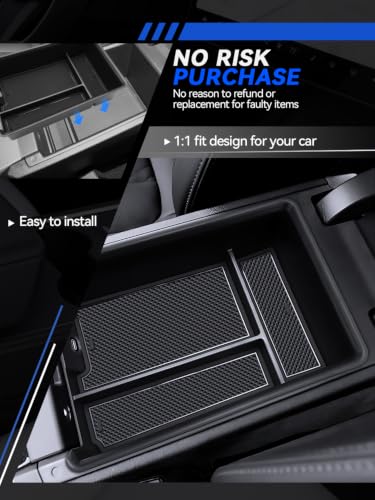 for BMW 330i Center Console Organizer (2019~2026) BMW 430i/M440i/M4 Coupe & (2023~2026) 330i/M340i/M3 Accessories Armrest Tray Middle Storage Box Insert Container Durable ABS Plastic - size: for 2019-2026 BMW 3 Series & 4 Series