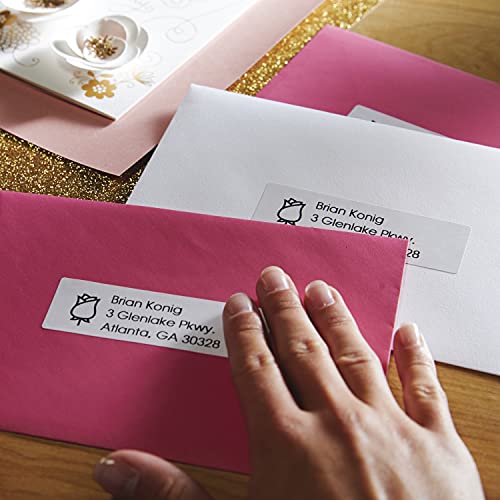 DYMO Authentic LW Mailing Address Labels, For LabelWriter Label Printers, White, 1-1/8" x 3-1/2", 24 Rolls of 350 (8400 Total) - size: 24 Rolls, style: Small Mailing Address
