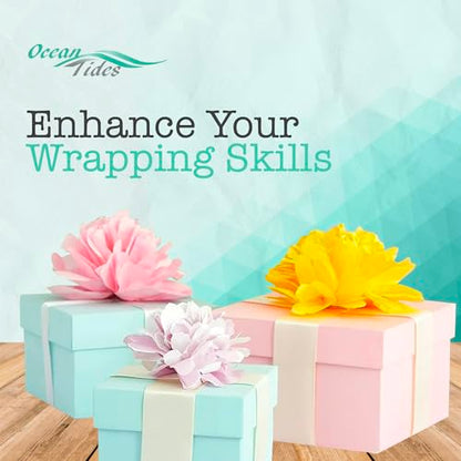 Tissue Paper for Gift Bags - 100 Sheets 14x20in Wrapping Paper, Gold - color: Gold, size: 100 Count, 14 x 20 in
