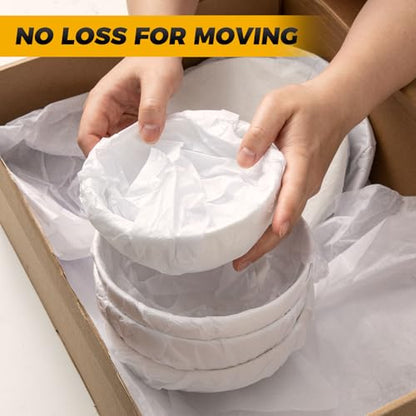 1000 Sheets White Tissue Paper for Gift Bags, 20"x 30" Tissue Paper Bulk - color: white, size: 1000 sheets