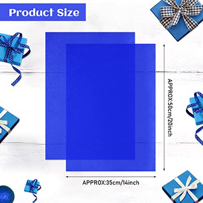 NEBURORA 120 Sheets Navy Blue Tissue Paper Gift Wrap Paper - color: Blue