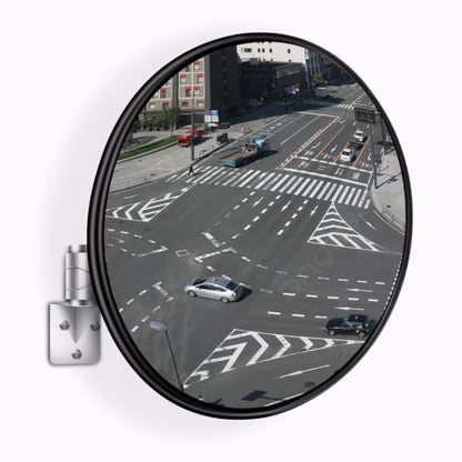 Chasesun Convex Traffic Mirror - 32'' Outdoor and Indoor Driveway & Security Parabolic Safety Mirror, Acrylic Convex Mirrors for Garage, Retail Stores, Warehouses, Office and High-Traffic Areas