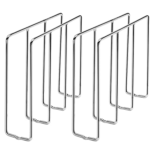 Rev-A-Shelf 596-10CR-52 U-Shaped Kitchen Cabinet Rack Holder Organizer for Bakeware, Cookie Baking Sheets, Cutting Boards, & Lids, Chrome (2 Pack) - size: 2 Pack