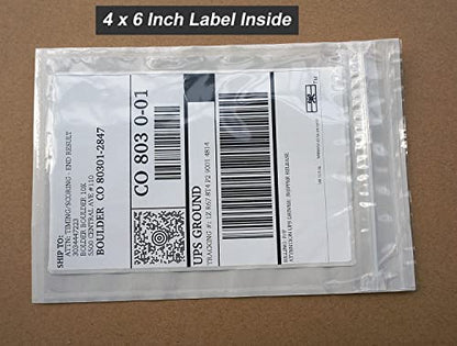 BEUYI Premium 5'' x 7.5'' Resealable Adhesive Shipping Label/documents Pouches (50 Pack) - size: 5''x7.5'' - 50 pack Resealable