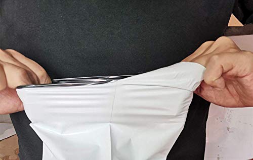 10 X 13 Inches White Poly Mailers, Small Self-Sealing Shipping Bags 30 Pcs - size: 10 X 13 Inch/30 pcs