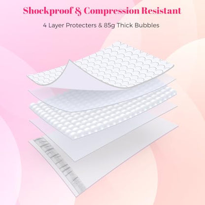METRONIC Bubble Mailers 10x13" Padded Envelopes White 40 Pack Waterproof - color: White, size: 10x13" 40PC