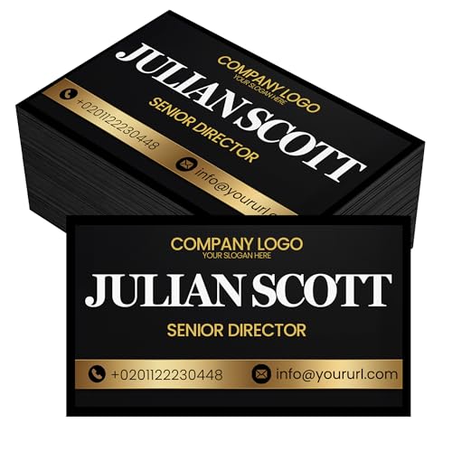 24/48/96 Pack, 3.5"x2" Personalized Magnetic Business Cards, Custom Magnets for Business, Branding and Advertising, 30 Mil Customizable Fridge Magnet Cards with Image, Logo and Text, Design 3 - color: Design 3