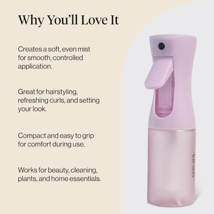 Kitsch Continuous Spray Bottle for Hair – Sheer Violet, 150ml - color: Sheer Violet
