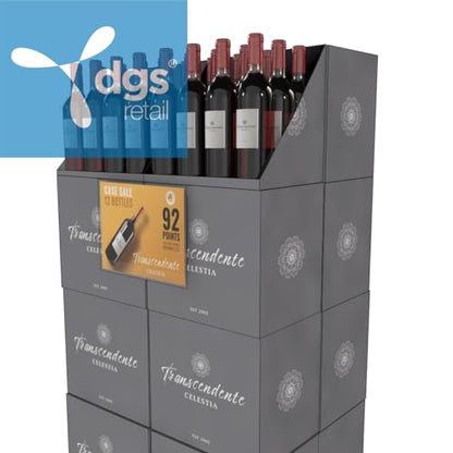 Sign Holder, Floor Stack Case Vinyl, w/Lip Clear 11W 8.5H - 100 PACK - size: 100 Pack