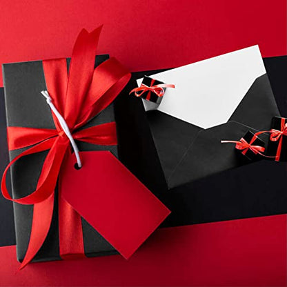 100 Sheets Black Tissue Paper Artdly 14 x 20 Inches Black Wrapping Paper Bulk for Weddings Birthday DIY Project Christmas - color: Black, size: 14x20 Inch (Pack of 100)