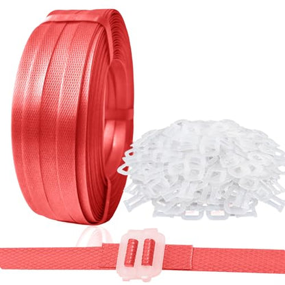 Plastic Packaging Banding Strapping Kit, Red - color: Red