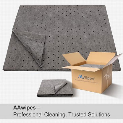 AAwipes Oil Absorbent Pads Mat 15" X 18" 6 Packs Pre-Grade Universal Pads Absorbs All Liquids 3MM Thicker More Absorption for Garage, Car, Truck, Motorcycle - Grey OG1518-6S - size: 15"X18" 6PCS Grey