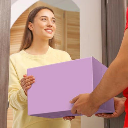 Fuxury Large Poly Mailers 19x24" 500 Pcs,Shipping Bags for Clothes - color: Light Purple, size: 19x24" 500pcs