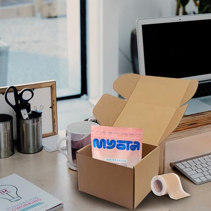 6x5x4 inch Shipping Boxes Pack of 25, Brown Corrugated Cardboard Mailer Box - size: 6x5x4 -25 Pack