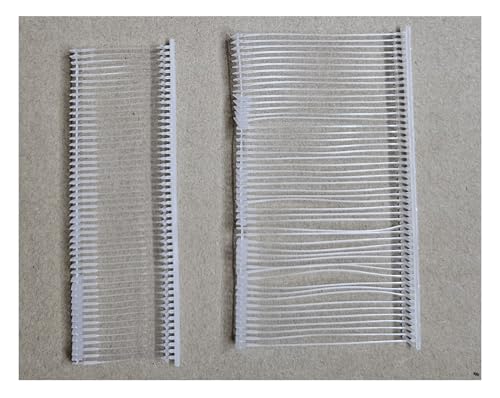 1000 Clear Tag Gun Barbs Fasteners Standard Price Labels Clothing Tagging Attachers Choose Size (25+50mm) - size: 25+50mm