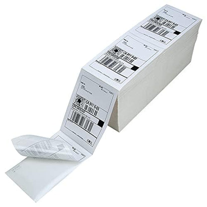 LLIKED 4x6 Thermal Shipping Labels, 4000 Fanfold Thermal Printer Labels - size: 4000 Labels