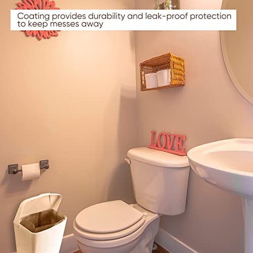 Thenshop 300 Pcs Sanitary Napkin Disposal Bags Waxed Kraft for Bathroom
